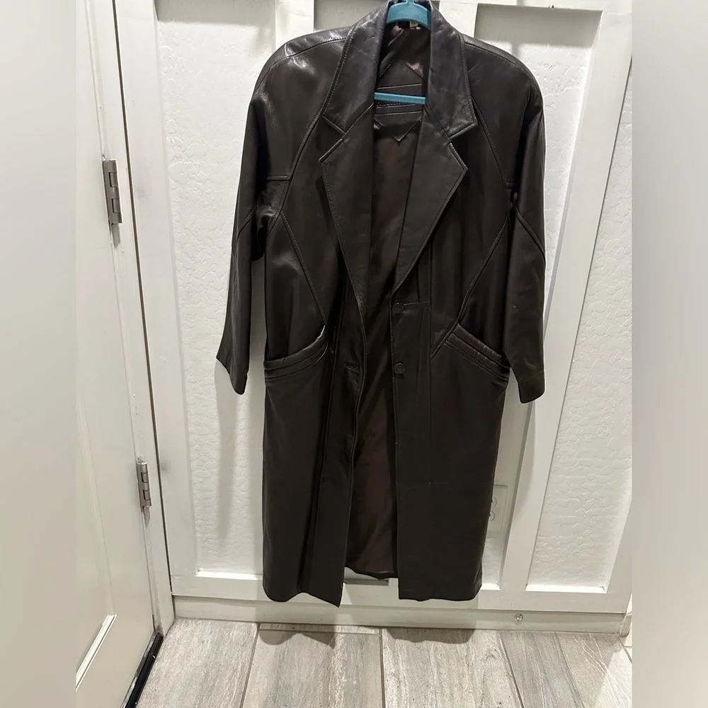 Preston & York‎ women's Dark Brown Trench Coat